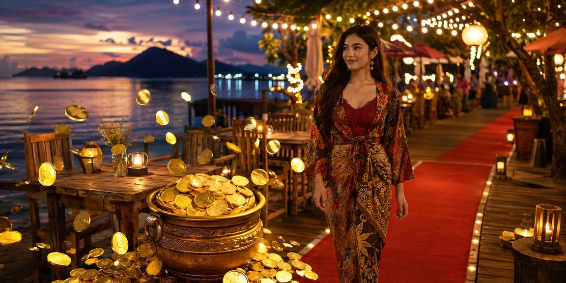 Pemain kasino Malaysia menikmati permainan jackpot di Langkawi