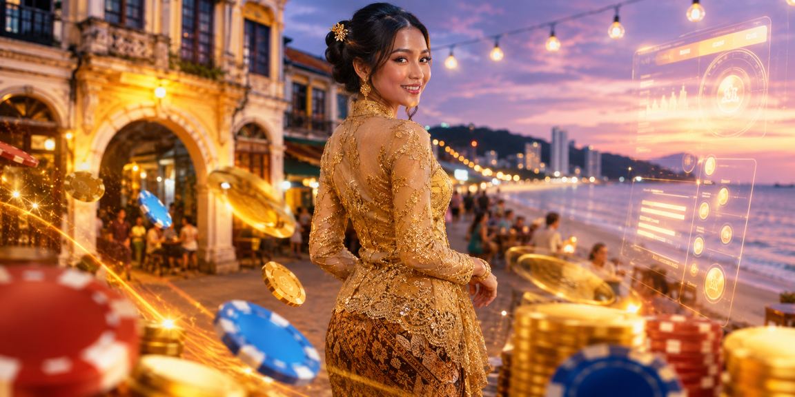 Pengguna Malaysia menerima bonus cashback jackpot berbaju kebaya di Penang