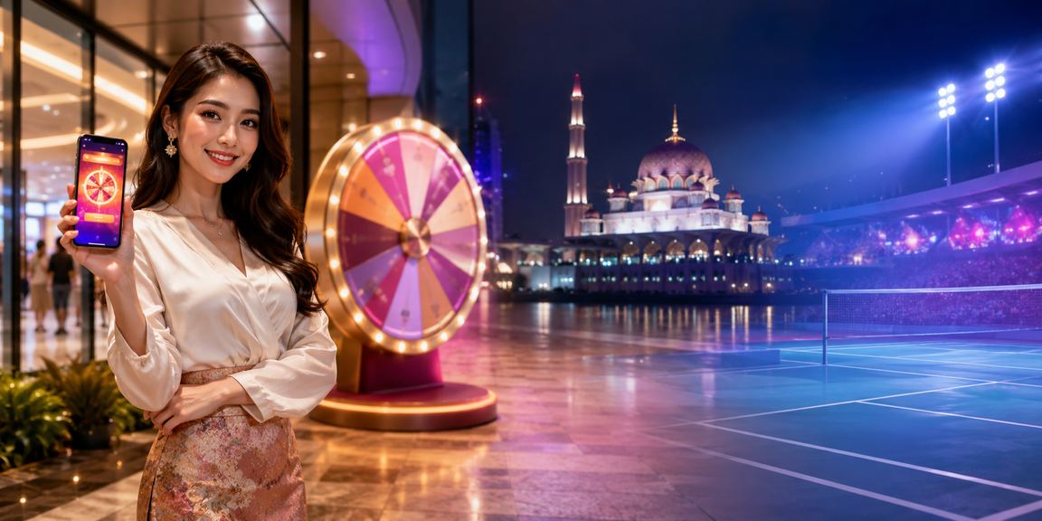 Permainan roulette gaya Malaysia di Putrajaya